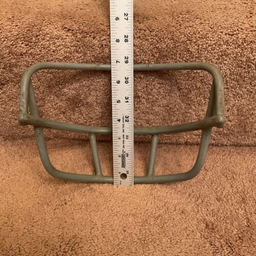 Vintage Schutt 1969 OPO Large Red Dot Gray Football Helmet Face Mask- Rare! Sporting Goods:Team Sports:Football:Clothing, Shoes & Accessories:Helmets & Hats Schutt