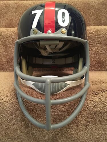 Riddell Kra-Lite RK2 Suspension 1961 New York Giants Football Helmet Sam Huff Sports Mem, Cards & Fan Shop:Fan Apparel & Souvenirs:Football-NFL Riddell