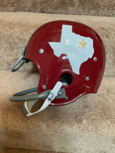 1960 Dallas Texans Riddell Kra-Lite RK2 Suspension Football Helmet Sports Mem, Cards & Fan Shop:Fan Apparel & Souvenirs:Football-NFL Riddell