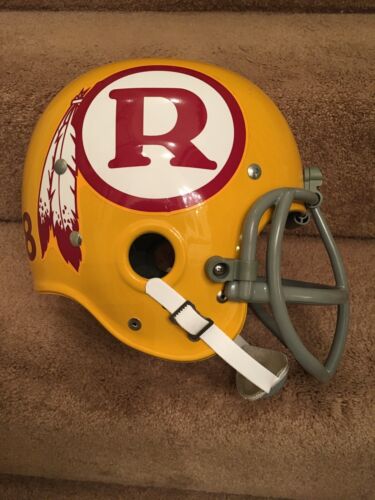 Riddell Kra-Lite RK2 Football Helmet 1970 Washington Redskins R Decal Sports Mem, Cards & Fan Shop:Fan Apparel & Souvenirs:Football-NFL Riddell