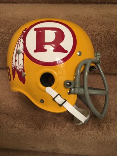 Riddell Kra-Lite RK2 Football Helmet 1970 Washington Redskins R Decal Sports Mem, Cards & Fan Shop:Fan Apparel & Souvenirs:Football-NFL Riddell   