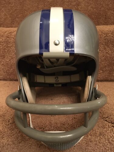 Riddell Kra-Lite RK2 Suspension Football Helmet 1966 Dallas Cowboys Chuck Howley Sports Mem, Cards & Fan Shop:Fan Apparel & Souvenirs:Football-NFL Riddell