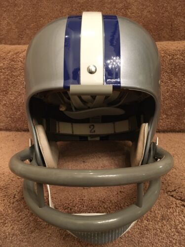 Riddell Kra-Lite RK2 Suspension Football Helmet 1966 Dallas Cowboys Chuck Howley Sports Mem, Cards & Fan Shop:Fan Apparel & Souvenirs:Football-NFL Riddell   