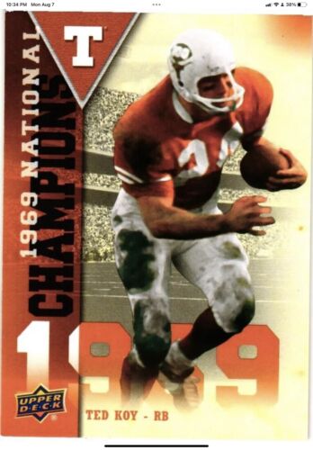 TK Style Football Helmet Custom 1969 Texas Longhorns National Champs Sports Mem, Cards & Fan Shop:Fan Apparel & Souvenirs:College-NCAA WESTBROOKSPORTSCARDS
