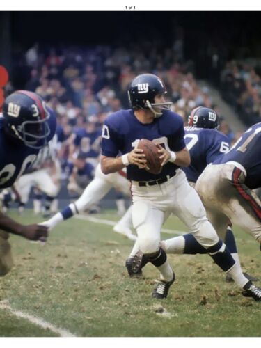 Riddell Kra-Lite TK2 Suspension Football Helmet 1970 New York Giants Tarkenton Sports Mem, Cards & Fan Shop:Fan Apparel & Souvenirs:Football-NFL Riddell