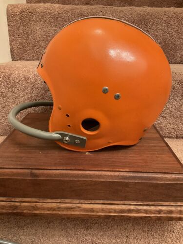 Original Vintage 1960s Wilson Football Helmet Size 6 7/8 Cleveland Browns Sports Mem, Cards & Fan Shop:Fan Apparel & Souvenirs:Football-NFL Wilson