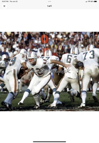 TK2 Style Custom Football Helmet Miami Dolphins Bob Griese Dungard Facemask Sports Mem, Cards & Fan Shop:Autographs-Original:Football-NFL:Helmets WESTBROOKSPORTSCARDS