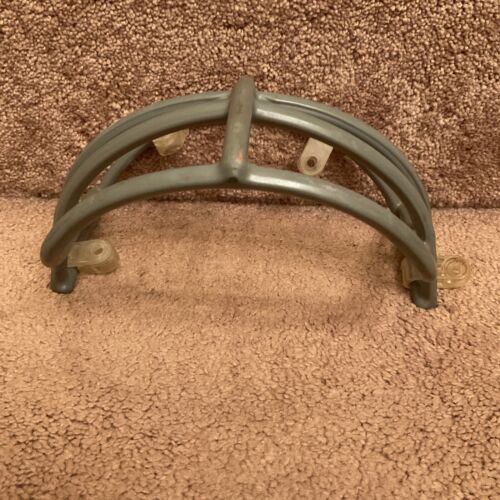 Vintage Schutt 1980 Double Wire NOP Red Dot Gray Football Helmet Face Mask- Rare Sporting Goods:Team Sports:Football:Clothing, Shoes & Accessories:Helmets & Hats Schutt