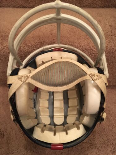 Maxpro New York Giants 1980s Football Helmet Rare Sports Mem, Cards & Fan Shop:Autographs-Original:Football-NFL:Helmets WESTBROOKSPORTSCARDS
