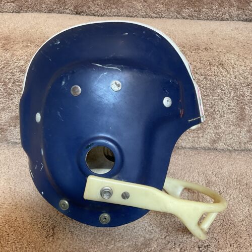 Original Vintage MacGregor E710 Football Helmet New York Titans Oakland Raiders Sports Mem, Cards & Fan Shop:Fan Apparel & Souvenirs:Football-NFL WESTBROOKSPORTSCARDS