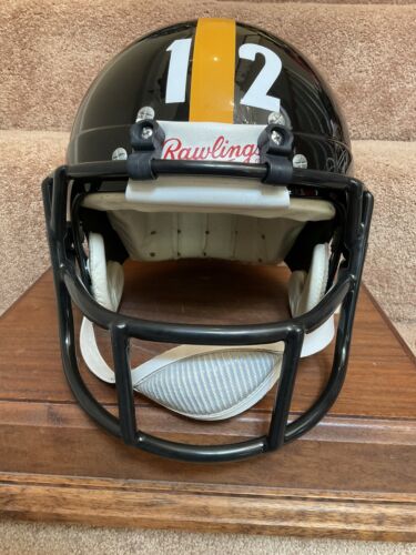 Vintage RARE Rawlings HND-9 Ridge Football Helmet Pittsburgh Steelers Bradshaw Sports Mem, Cards & Fan Shop:Fan Apparel & Souvenirs:Football-NFL Rawlings