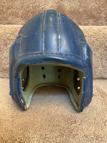 MacGregor Authentic H612 Leather Suspension Football Helmet Size 7 1/4 Sports Mem, Cards & Fan Shop:Fan Apparel & Souvenirs:Football-NFL MacGregor