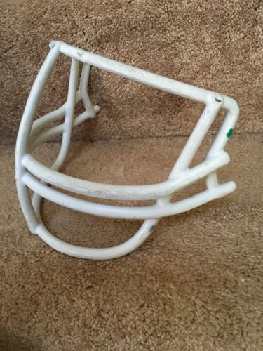 Vintage White Schutt 1970s Double Wire NOP Green Dot XL Football Helmet Facemask Sporting Goods:Team Sports:Football:Clothing, Shoes & Accessories:Helmets & Hats Schutt