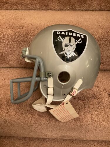 1981 Vintage Riddell WD1 Football Helmet- Custom Oakland Raiders Ray Guy Sports Mem, Cards & Fan Shop:Fan Apparel & Souvenirs:Football-NFL Riddell