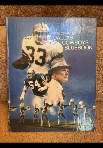 Bob Hayes Autographed 1980 Dallas Cowboys First Edition Blue Book Media Guide Sports Mem, Cards & Fan Shop:Autographs-Original:Football-NFL:Other Autographed NFL Items WESTBROOKSPORTSCARDS   