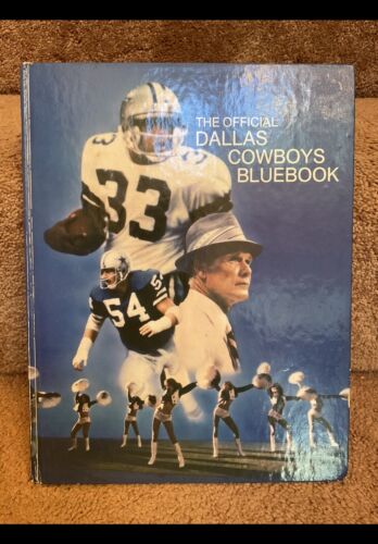Bob Hayes Autographed 1980 Dallas Cowboys First Edition Blue Book Media Guide Sports Mem, Cards & Fan Shop:Autographs-Original:Football-NFL:Other Autographed NFL Items WESTBROOKSPORTSCARDS