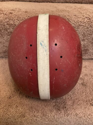 Riddell 1950s RT2 Vintage Football Helmet Rare Snap In Jaw Pads Type Sports Mem, Cards & Fan Shop:Fan Apparel & Souvenirs:Football-NFL Riddell