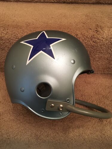 Vintage Riddell Kra-Lite TK2 Football Helmet 1964 Dallas Cowboys Don Meredith Sports Mem, Cards & Fan Shop:Fan Apparel & Souvenirs:Football-NFL Riddell