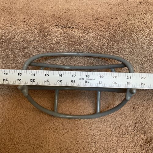 Vintage Riddell EGOP Gray one dot Football Helmet Face Mask Great Condition Rare Sporting Goods:Team Sports:Football:Clothing, Shoes & Accessories:Helmets & Hats Schutt