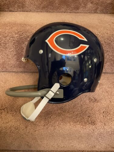 Vintage Original Riddell Kra-Lite TK2 Football Helmet Rare 1973 Chicago Bears Sports Mem, Cards & Fan Shop:Fan Apparel & Souvenirs:Football-NFL Riddell   
