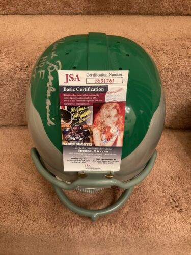 Chuck Bednarik Autographed Riddell KraLite RK Football Helmet Philadelphia Eagles Sports Mem, Cards & Fan Shop:Autographs-Original:Football-NFL:Helmets WESTBROOKSPORTSCARDS
