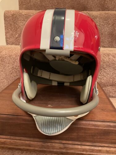 SMU Mustangs Suspension Football Helmet Authentic Reproduction Meredith Sports Mem, Cards & Fan Shop:Fan Apparel & Souvenirs:College-NCAA WESTBROOKSPORTSCARDS