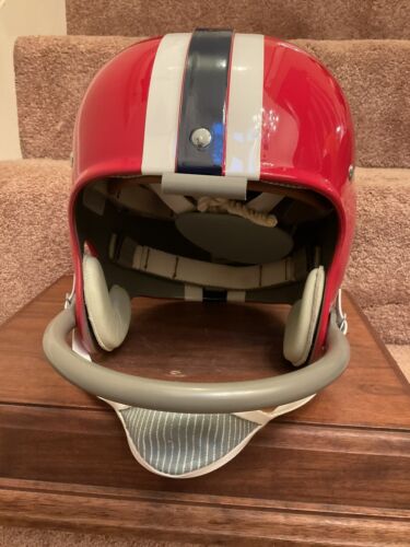 SMU Mustangs Suspension Football Helmet Authentic Reproduction Meredith Sports Mem, Cards & Fan Shop:Fan Apparel & Souvenirs:College-NCAA WESTBROOKSPORTSCARDS   