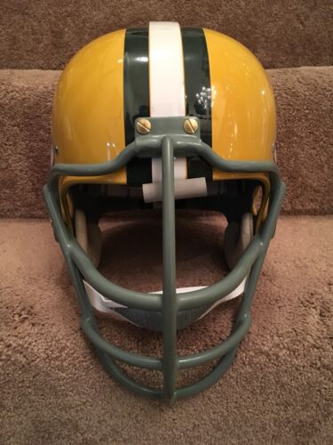 Riddell Kra-Lite RK2 Suspension Green Bay Packers Football Helmet Jerry Kramer Sports Mem, Cards & Fan Shop:Fan Apparel & Souvenirs:Football-NFL Riddell