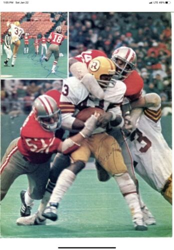 TK2 Style Football Helmet 1972 Washington Redskins Larry Brown Lombardi R Style Sports Mem, Cards & Fan Shop:Autographs-Original:Football-NFL:Helmets WESTBROOKSPORTSCARDS