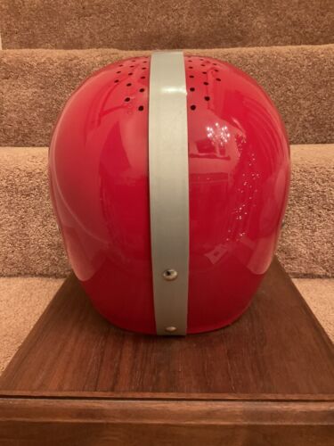 Hugh “The King” McElhenny Autographed 1955 Style RT Suspension Football Helmet Sports Mem, Cards & Fan Shop:Game Used Memorabilia:Football-NFL:Helmet WESTBROOKSPORTSCARDS   