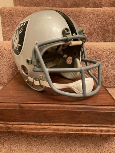 Original 1976 Riddell Kra-Lite II TK Suspension Football Helmet Oakland Raiders Sports Mem, Cards & Fan Shop:Fan Apparel & Souvenirs:Football-NFL Riddell