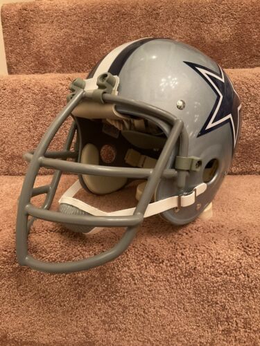 Bob Lilly TK2 Style Dallas Cowboys Football Helmet Authentic Color Paint Sports Mem, Cards & Fan Shop:Fan Apparel & Souvenirs:Football-NFL WESTBROOKSPORTSCARDS