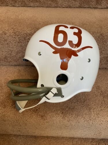 RK2 Style Football Helmet 1963 Texas Longhorns National Champions Sports Mem, Cards & Fan Shop:Fan Apparel & Souvenirs:College-NCAA WESTBROOKSPORTSCARDS