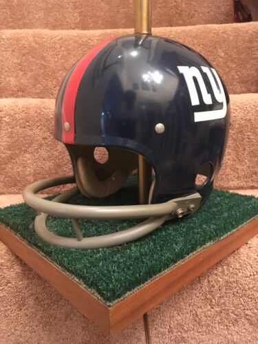 Vintage Riddell 1970s New York Giants Kra-Lite Old Football Helmet Lamp Sports Mem, Cards & Fan Shop:Fan Apparel & Souvenirs:Football-NFL Riddell