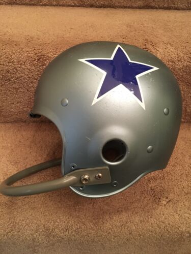 Vintage Riddell Kra-Lite TK2 Football Helmet 1964 Dallas Cowboys Don Meredith Sports Mem, Cards & Fan Shop:Fan Apparel & Souvenirs:Football-NFL Riddell