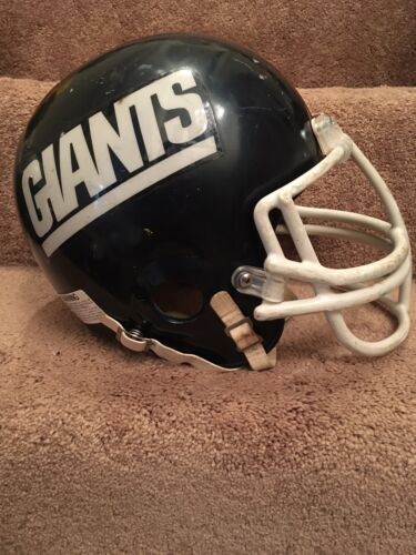 Maxpro New York Giants 1980s Football Helmet Rare Sports Mem, Cards & Fan Shop:Autographs-Original:Football-NFL:Helmets WESTBROOKSPORTSCARDS