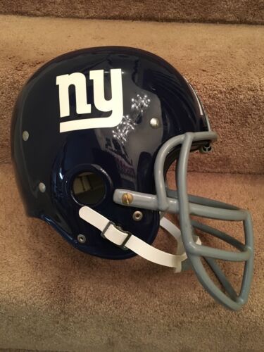 Riddell Kra-Lite RK2 Suspension 1961 New York Giants Football Helmet Sam Huff Sports Mem, Cards & Fan Shop:Fan Apparel & Souvenirs:Football-NFL Riddell