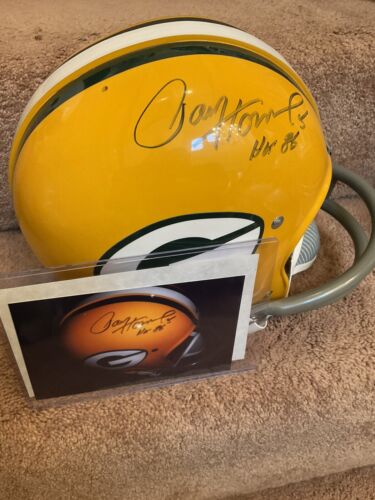 Riddell Kra-Lite RK2 Green Bay Packers Football Helmet Paul Hornung Autograph Sports Mem, Cards & Fan Shop:Fan Apparel & Souvenirs:Football-NFL Riddell   