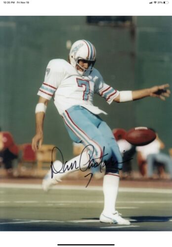 Custom TK2 Style Football Helmet- 1975 Houston Oilers Dan Pastorini Sports Mem, Cards & Fan Shop:Fan Apparel & Souvenirs:Football-NFL Riddell   