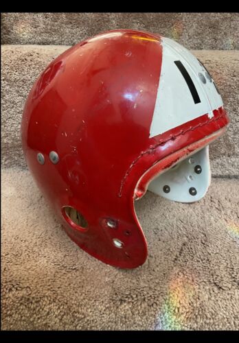 Cooper FH5 Original Suspension Small Youth Football Helmet Heavy Padding Sports Mem, Cards & Fan Shop:Fan Apparel & Souvenirs:Football-NFL WESTBROOKSPORTSCARDS