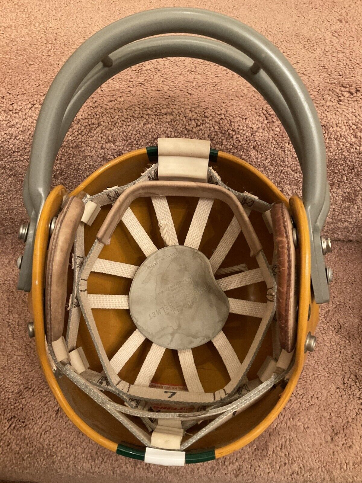 Vintage Riddell Kra-Lite II Football Helmet 1972 Green Bay Packers Sports Mem, Cards & Fan Shop:Fan Apparel & Souvenirs:Football-NFL Riddell