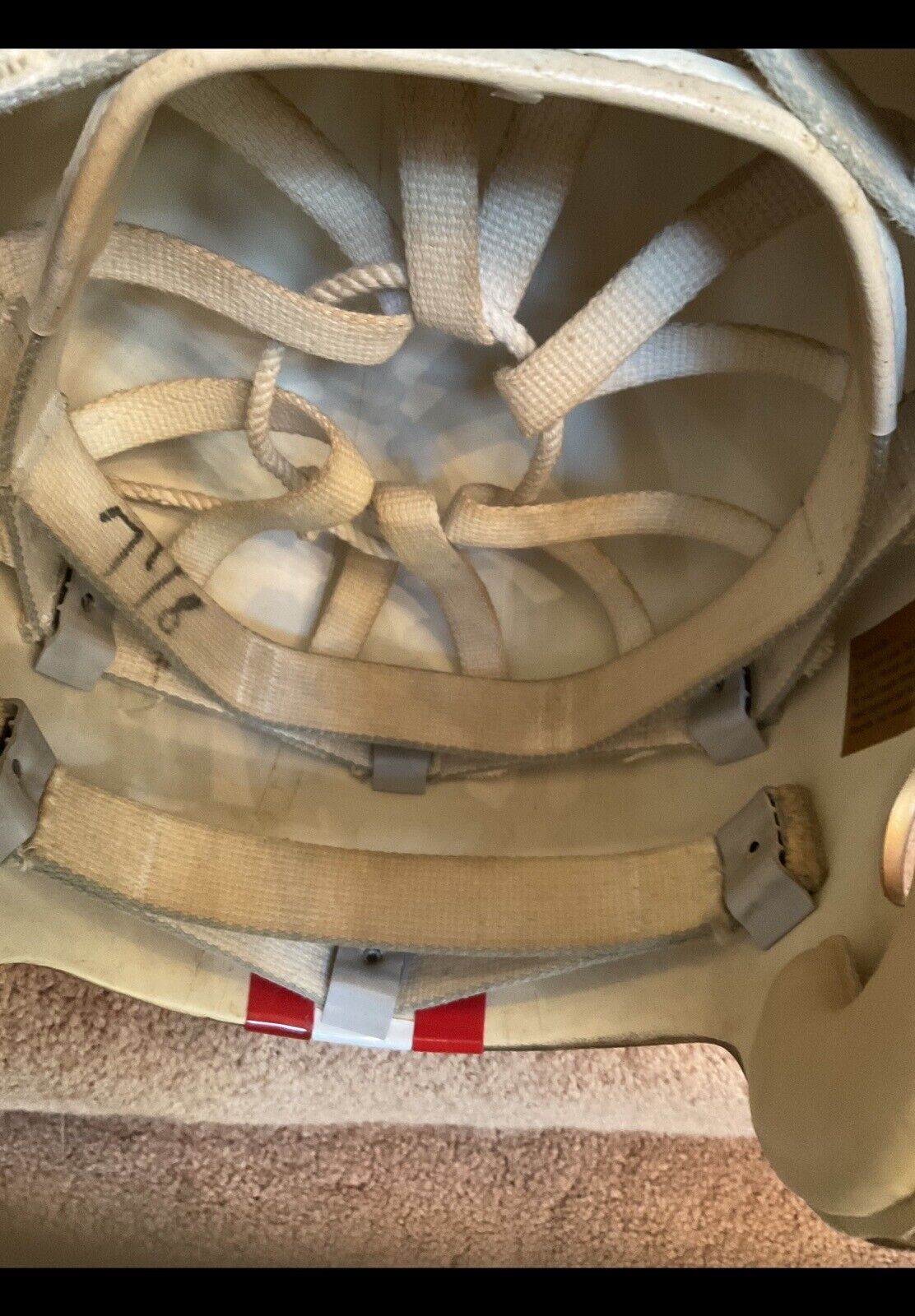 Wilson Suspension Football Helmet Custom San Francisco 49ers 1970 RIDDell BD-9 Sports Mem, Cards & Fan Shop:Game Used Memorabilia:Football-NFL:Helmet WESTBROOKSPORTSCARDS