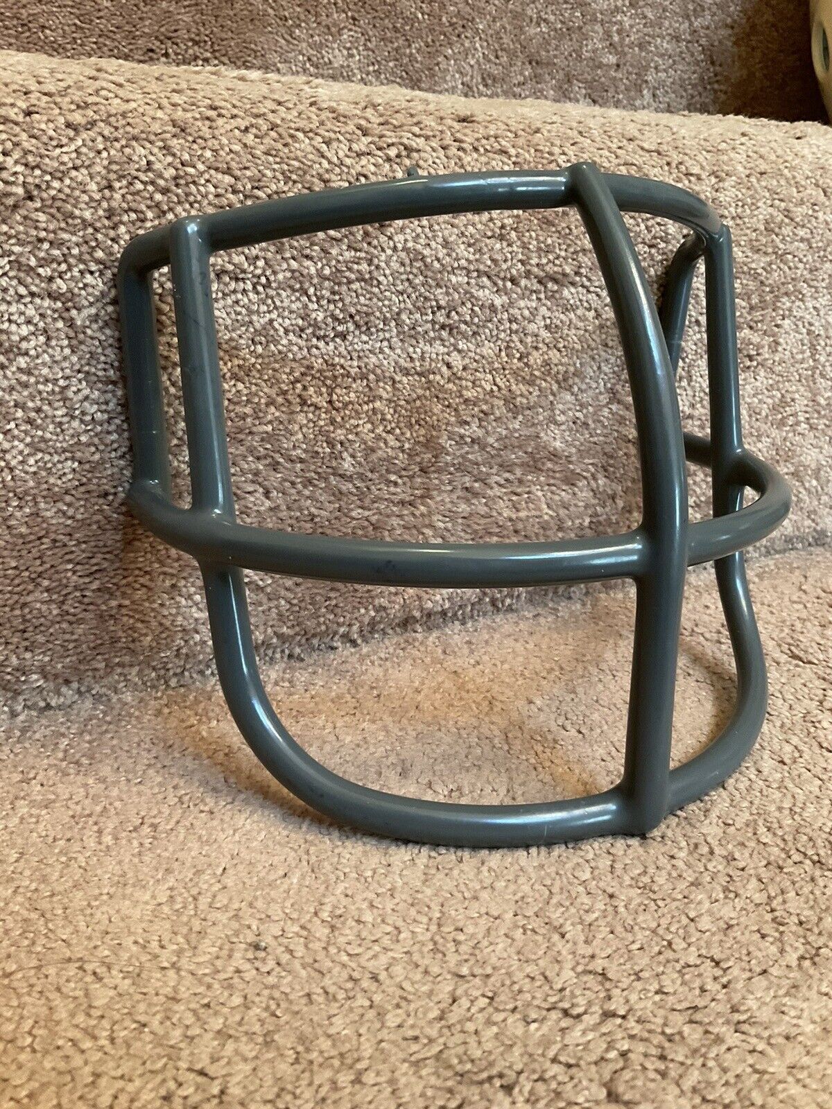 Vintage Riddell NOP Dark Gray Football Helmet Face Mask Great Condition Rare! Sporting Goods:Team Sports:Football:Clothing, Shoes & Accessories:Helmets & Hats Riddell