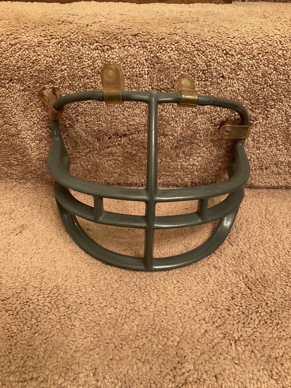 Vintage Dark Gray RIddell 1990 DoubleWire Kra-Lite NOP Football Helmet Facemask2 Sporting Goods:Team Sports:Football:Clothing, Shoes & Accessories:Helmets & Hats Riddell