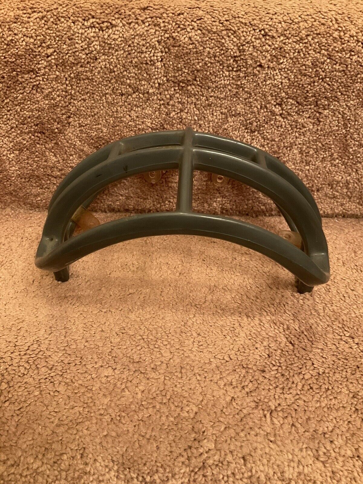 Vintage Dark Gray RIddell 1990 DoubleWire Kra-Lite NOP Football Helmet Facemask2 Sporting Goods:Team Sports:Football:Clothing, Shoes & Accessories:Helmets & Hats Riddell