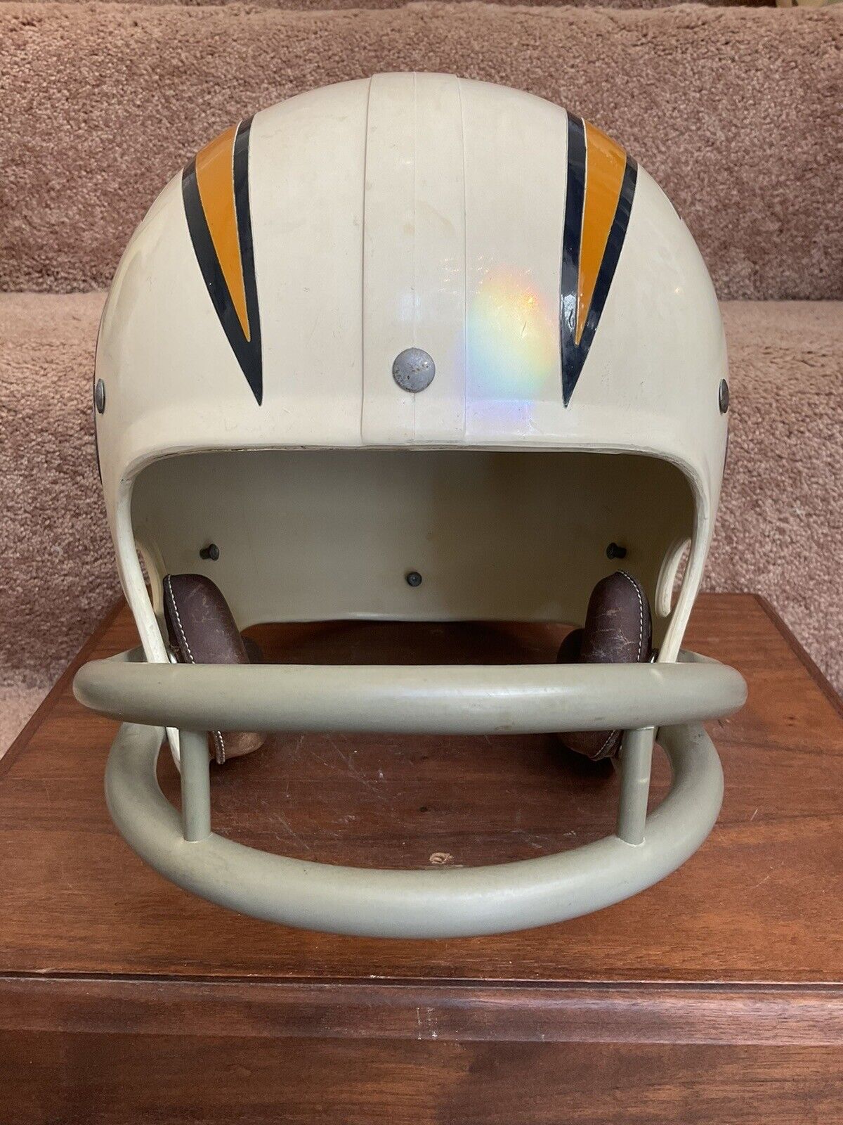 Original Riddell 1971 San Diego Chargers Kra-Lite TK2 Game Football Helmet Rare Sports Mem, Cards & Fan Shop:Fan Apparel & Souvenirs:Football-NFL Riddell