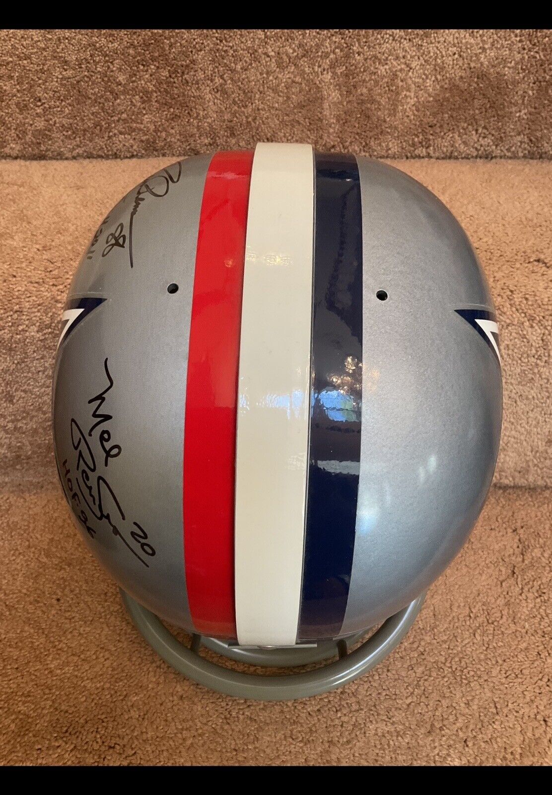 Riddell Kra-Lite Football Helmet-1976 Dallas Cowboys Autographed Renfro Pearson Sports Mem, Cards & Fan Shop:Autographs-Original:Football-NFL:Helmets WESTBROOKSPORTSCARDS