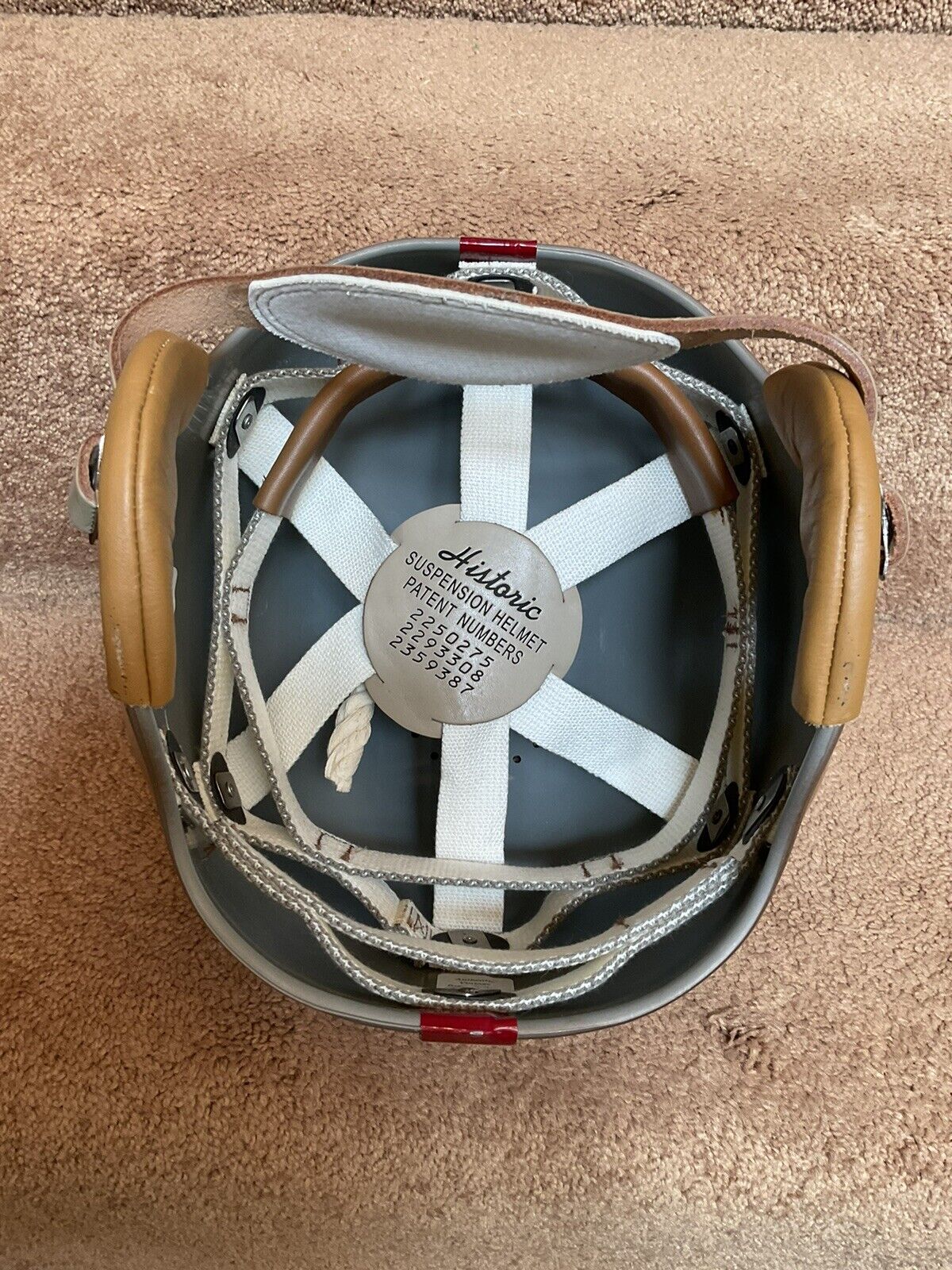Custom 1952 Washington Redskins RT2 Suspension Football Helmet Sammy Baugh Sports Mem, Cards & Fan Shop:Autographs-Original:Football-NFL:Helmets WESTBROOKSPORTSCARDS