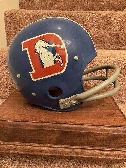 Original Riddell 1970 Denver Broncos Kra-Lite TK2 Game Football Helmet Rare Sports Mem, Cards & Fan Shop:Fan Apparel & Souvenirs:Football-NFL Riddell