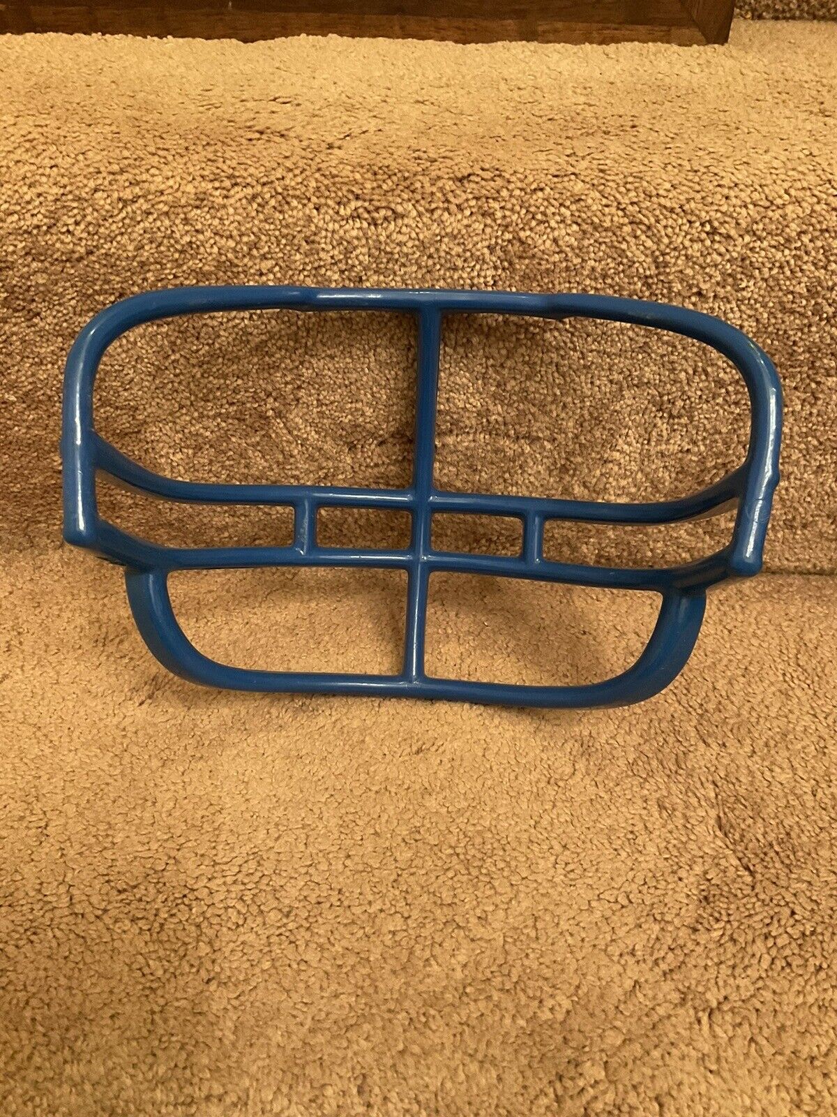 Vintage Blue RIddell 1990s DoubleWire Kra-Lite NOP Football Helmet Facemask Sporting Goods:Team Sports:Football:Clothing, Shoes & Accessories:Helmets & Hats Riddell   
